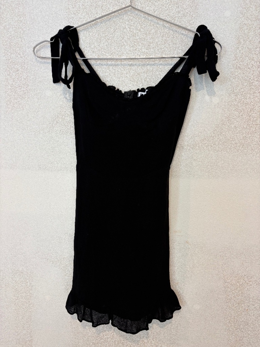 Reformation Christine Dress in Black size 4